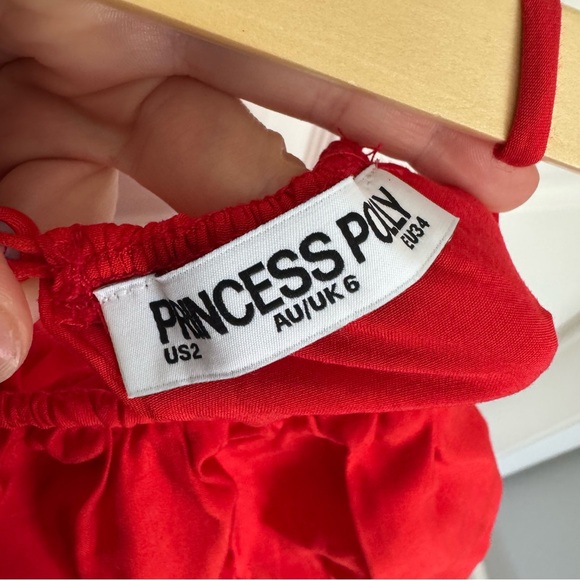 Princess Polly Rozier Top Red - Picture 8 of 8